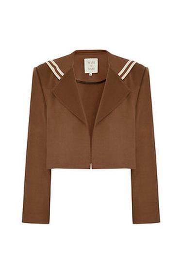  Wabi Sabi Kadın Taba Kaşmir Sail Ceket