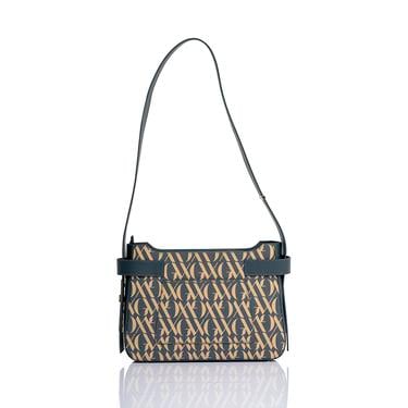  Glows Sirius Kadın Deri Omuz Çantası Mavi