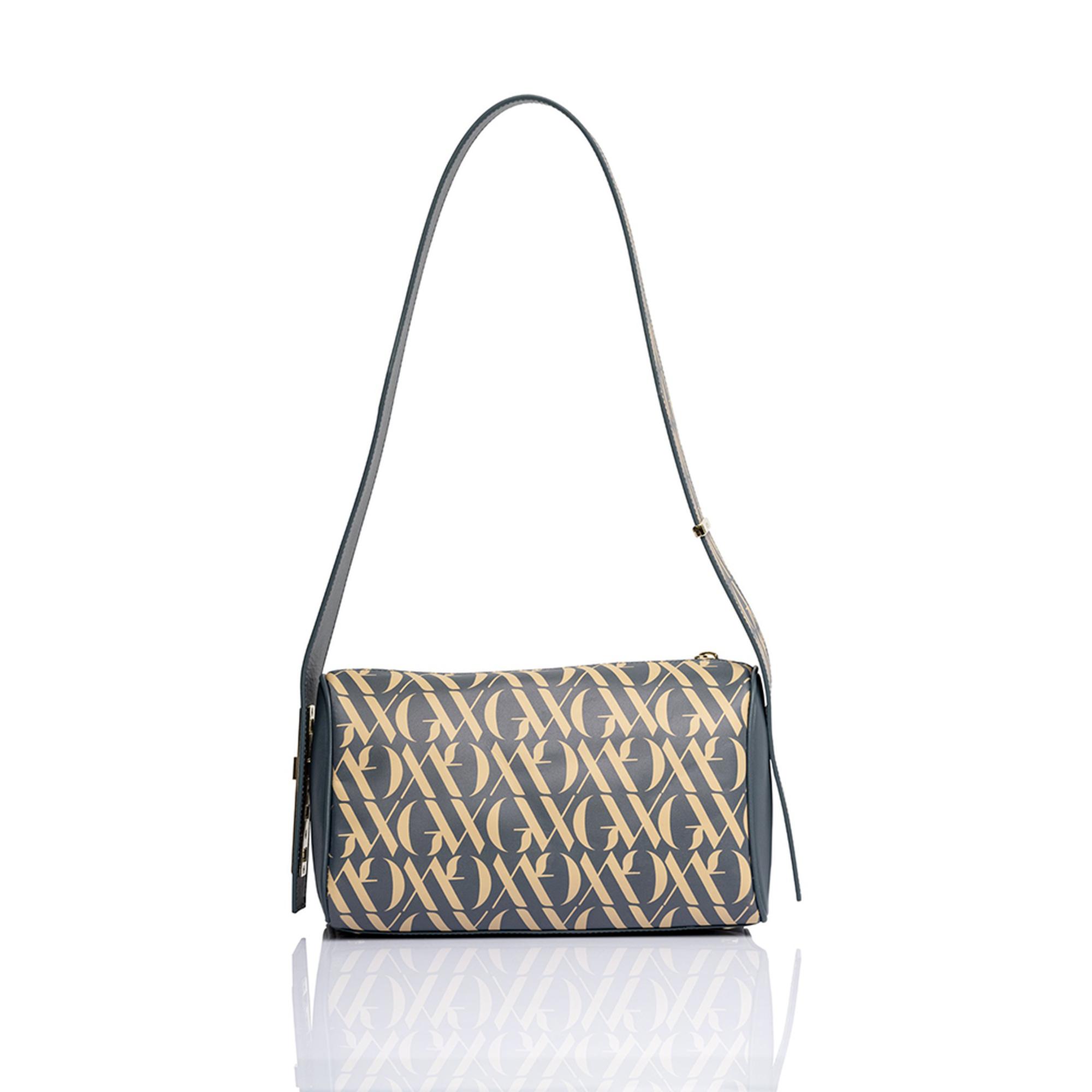 Glows Rigel Kadın Deri Barrel Çanta Mavi