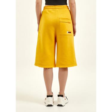  Nasaqu Unisex MES Rahat Kesim Parlak Sarı Şort