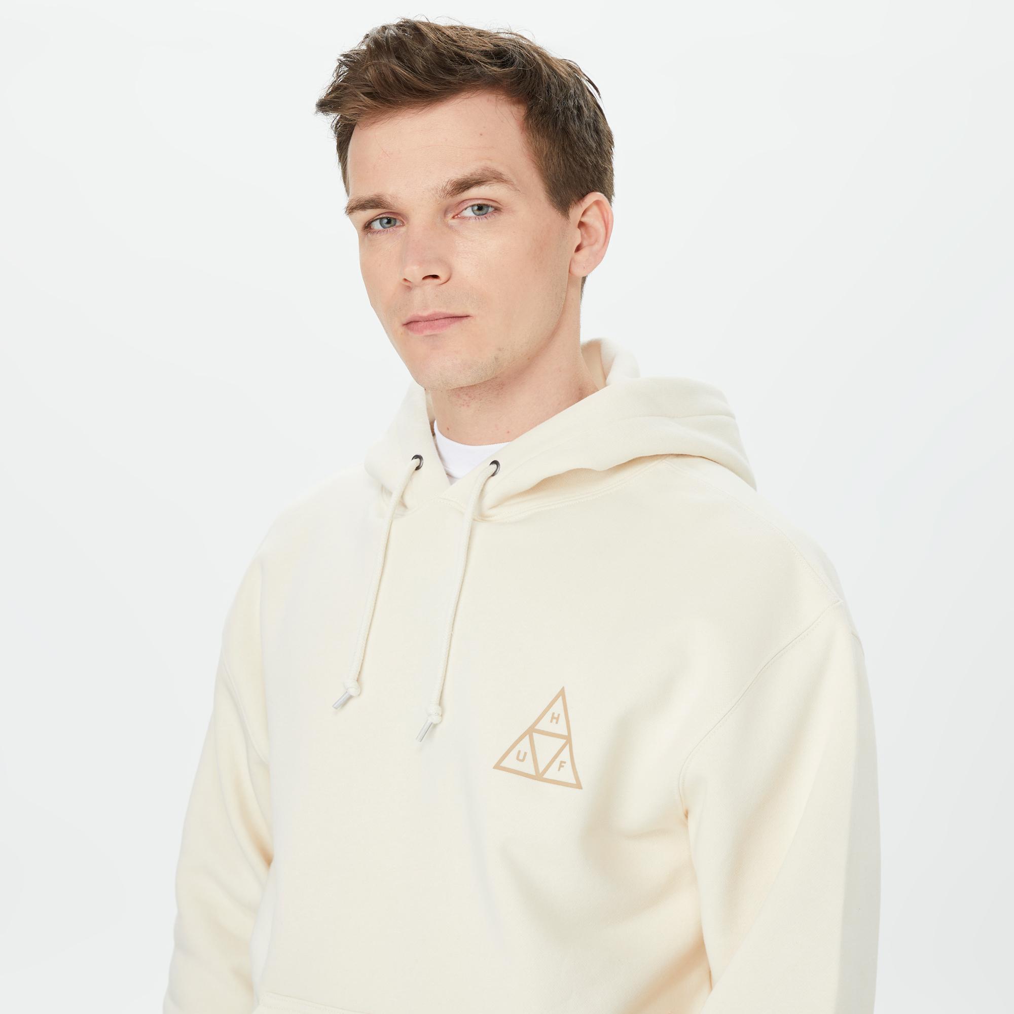 HUF Set Tt Erkek Bej Hoodie