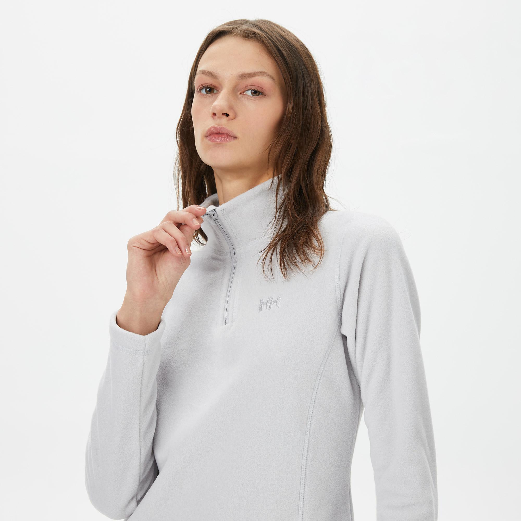 Helly Hansen Slope Polar Fleece Kadın Gri Sweatshirt