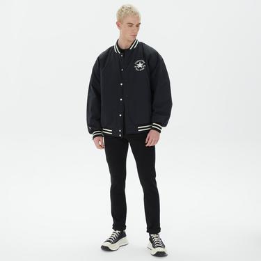  Converse All Star Varsity Padded Erkek Siyah Ceket