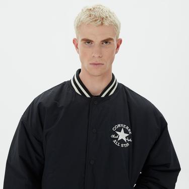  Converse All Star Varsity Padded Erkek Siyah Ceket