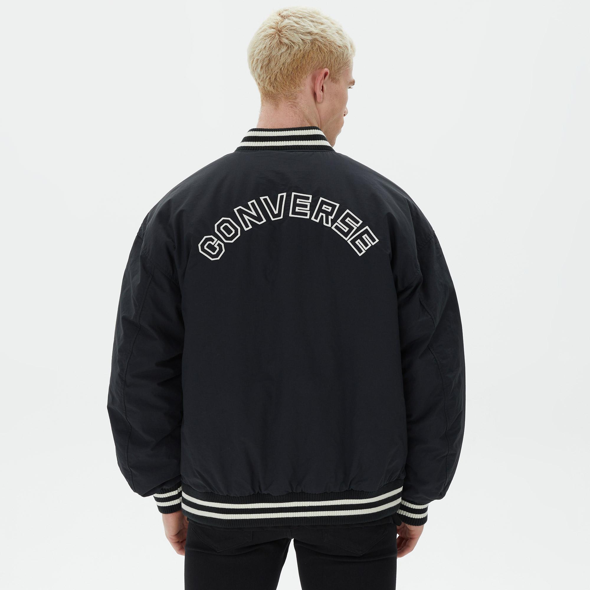 Converse All Star Varsity Padded Erkek Siyah Ceket