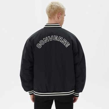  Converse All Star Varsity Padded Erkek Siyah Ceket