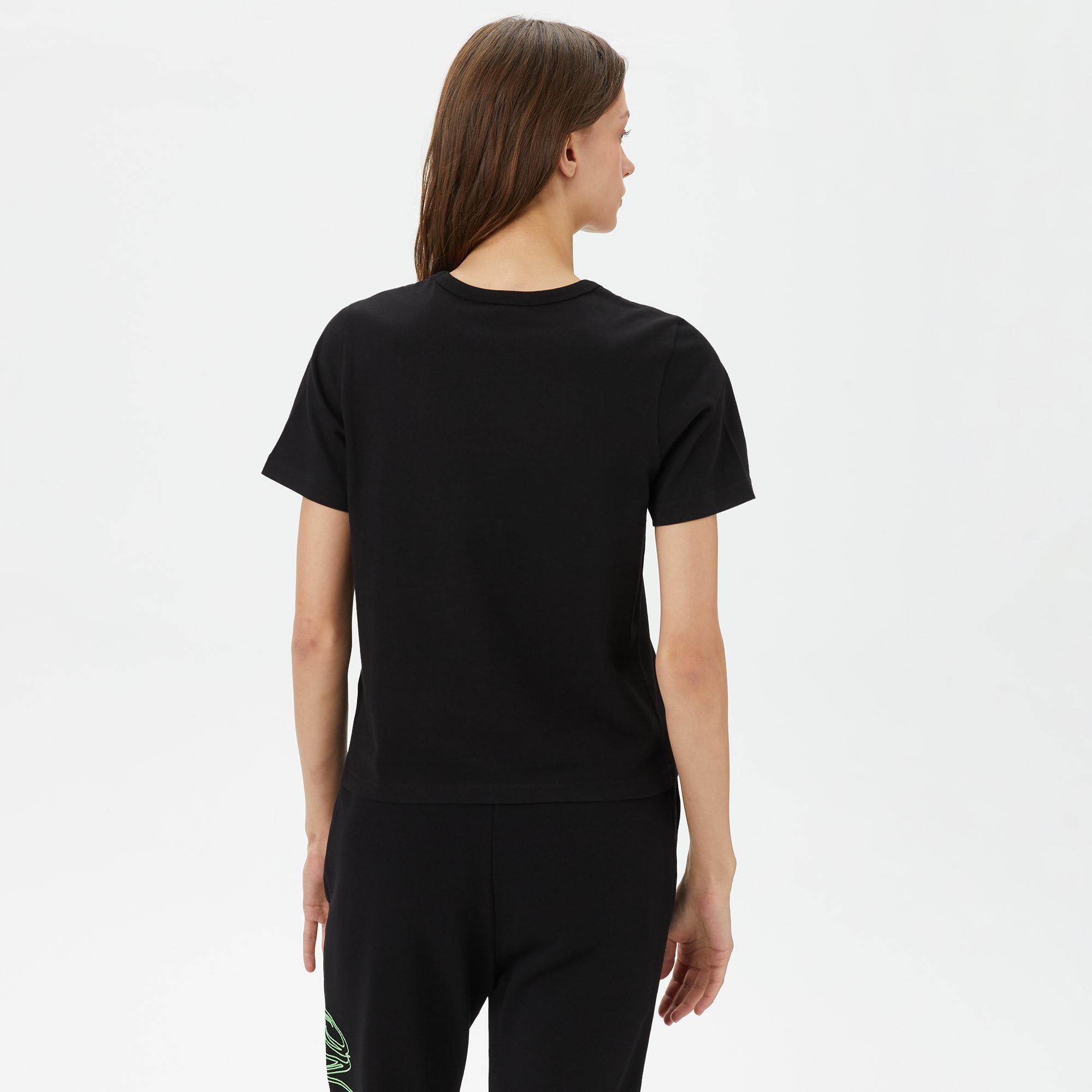 Les Benjamins Regular 401 Kadın Siyah T-Shirt