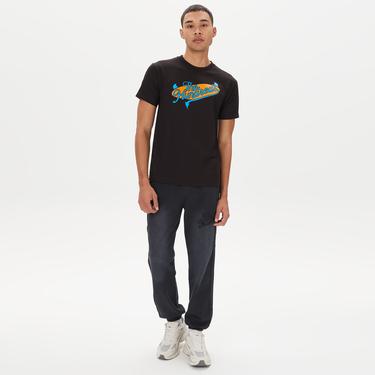  The Hundreds Industry Slant Erkek Siyah T-Shirt