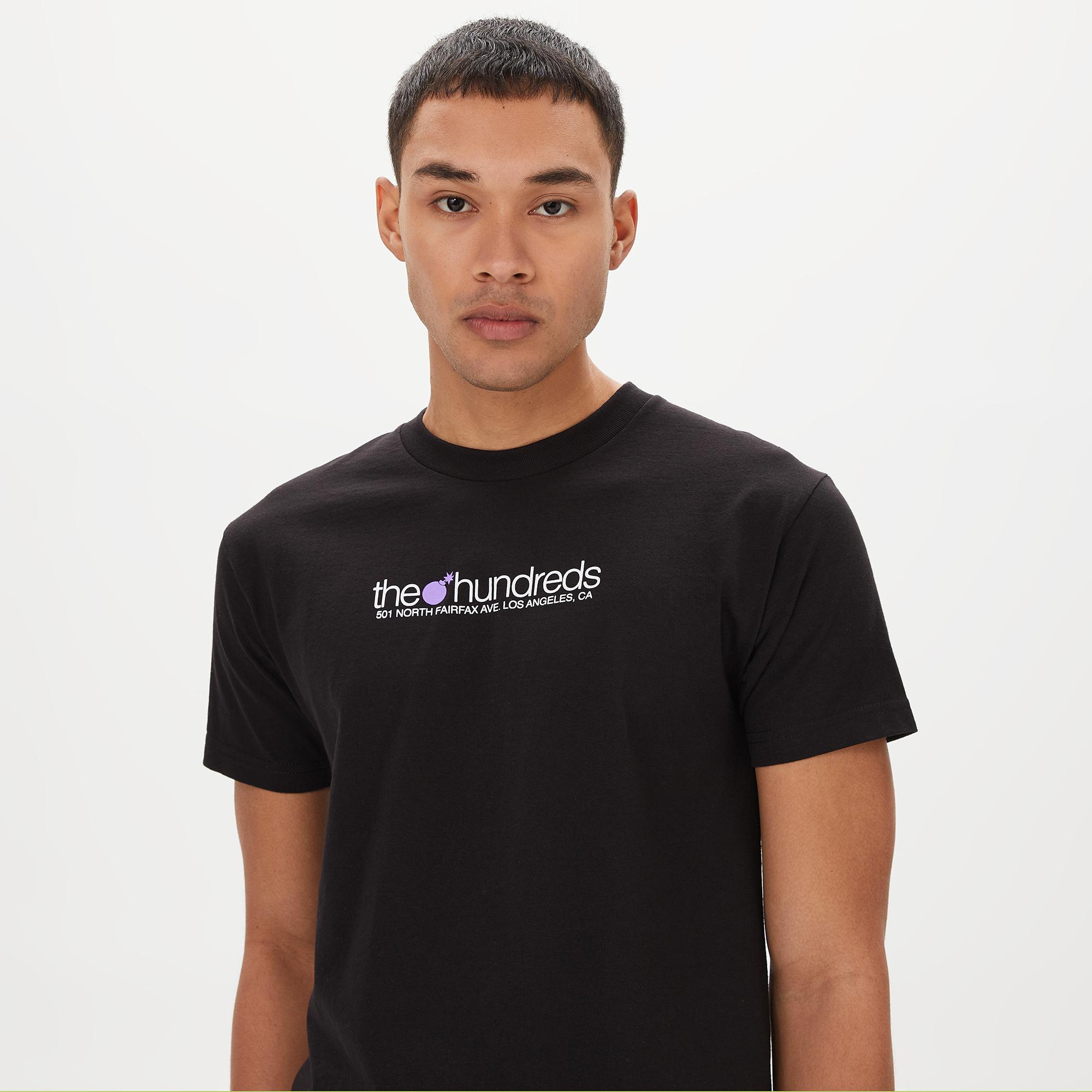 The Hundreds Mon Amour Erkek Siyah T-Shirt