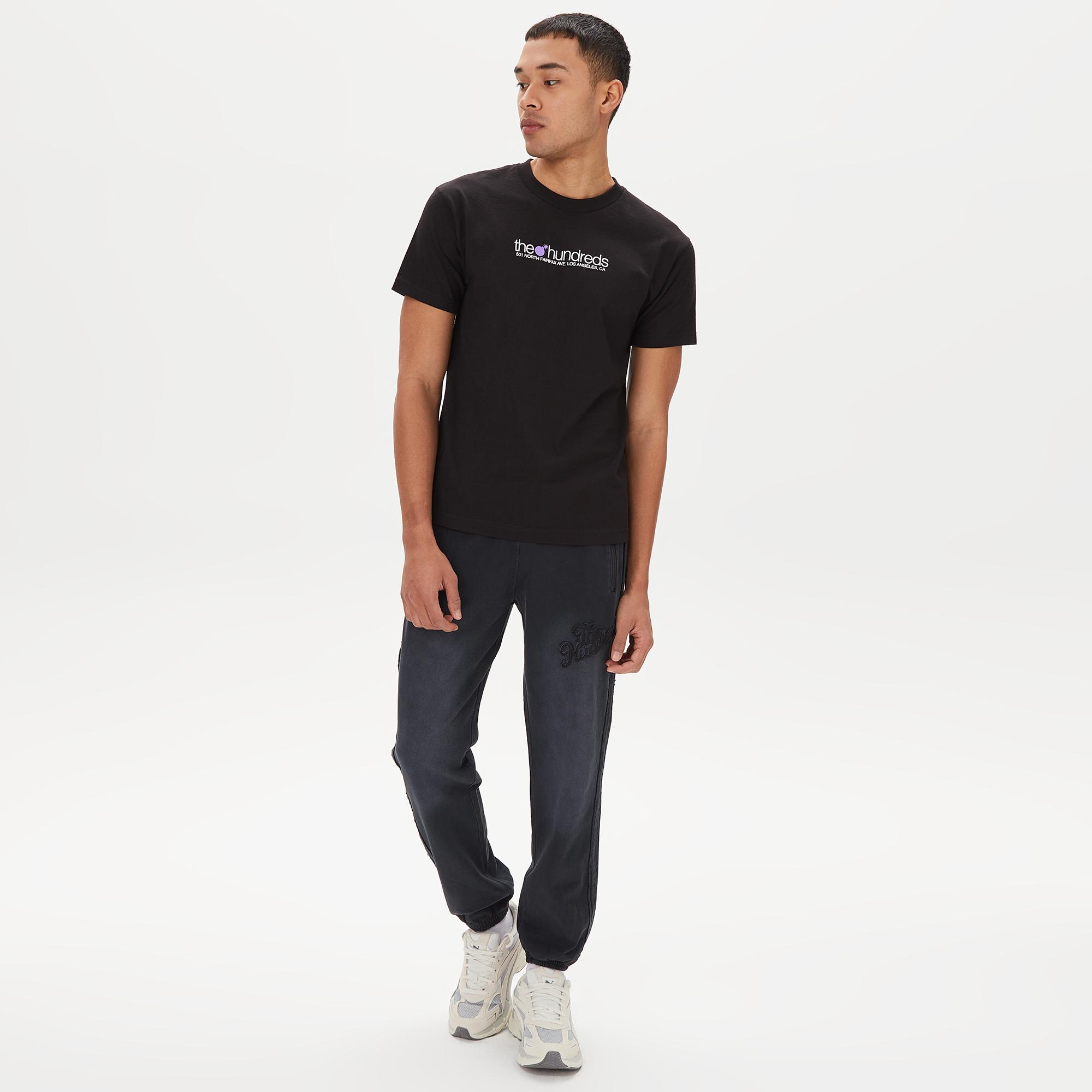 The Hundreds Mon Amour Erkek Siyah T-Shirt