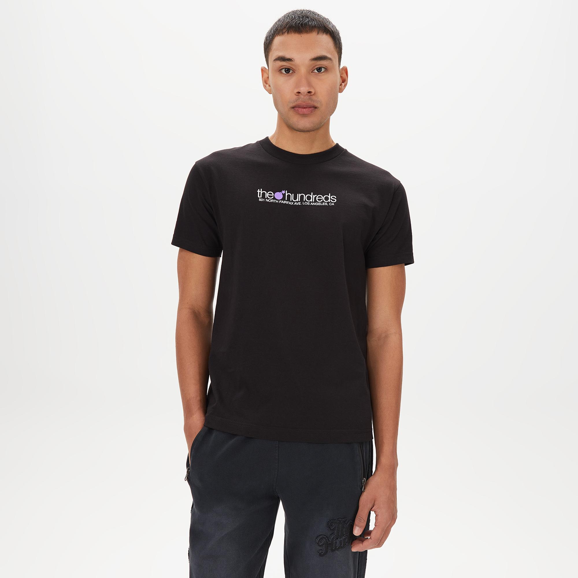 The Hundreds Mon Amour Erkek Siyah T-Shirt