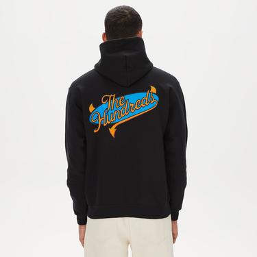  The Hundreds Industry Slant Erkek Siyah Hoodie