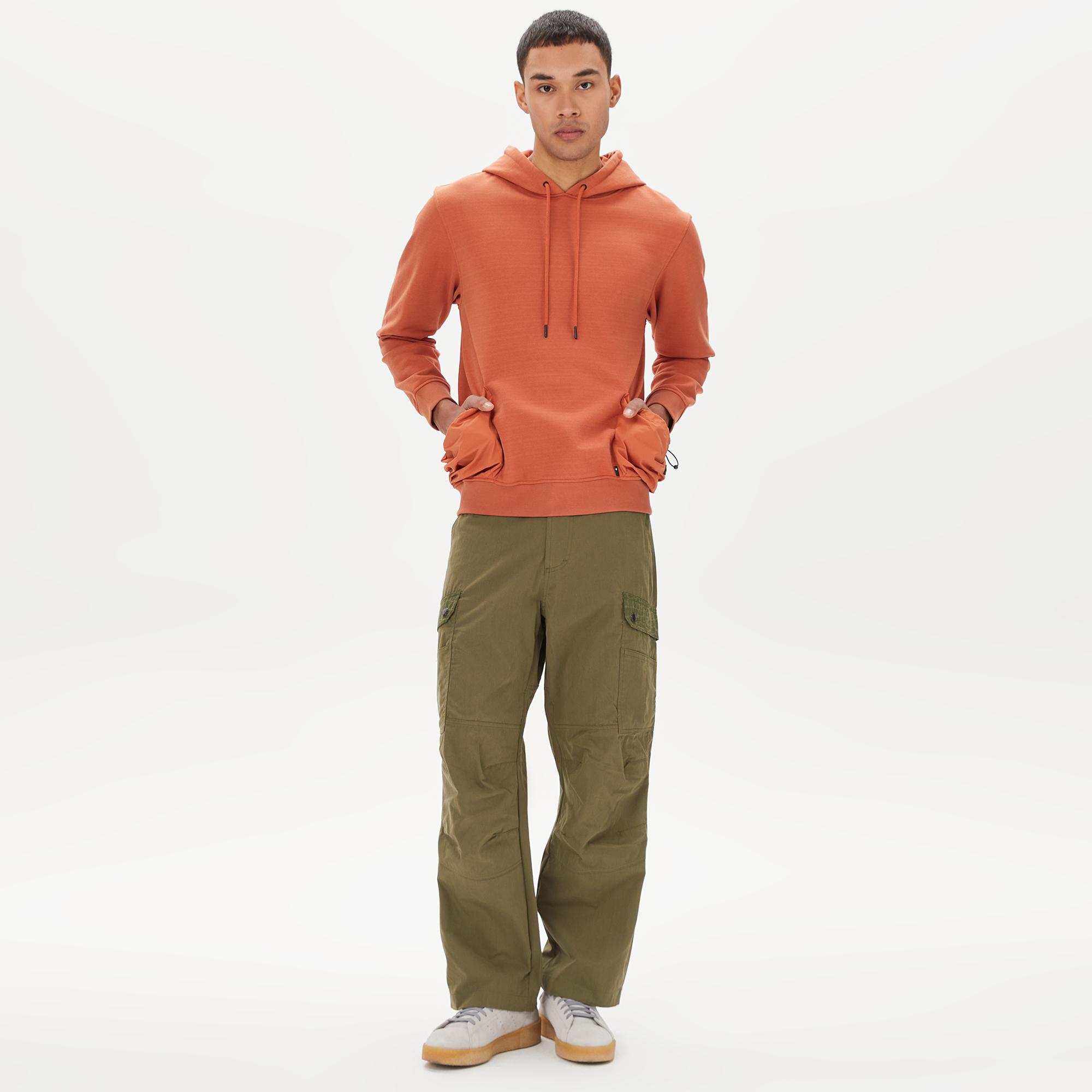 The Hundreds Bucket Erkek Turuncu Hoodie