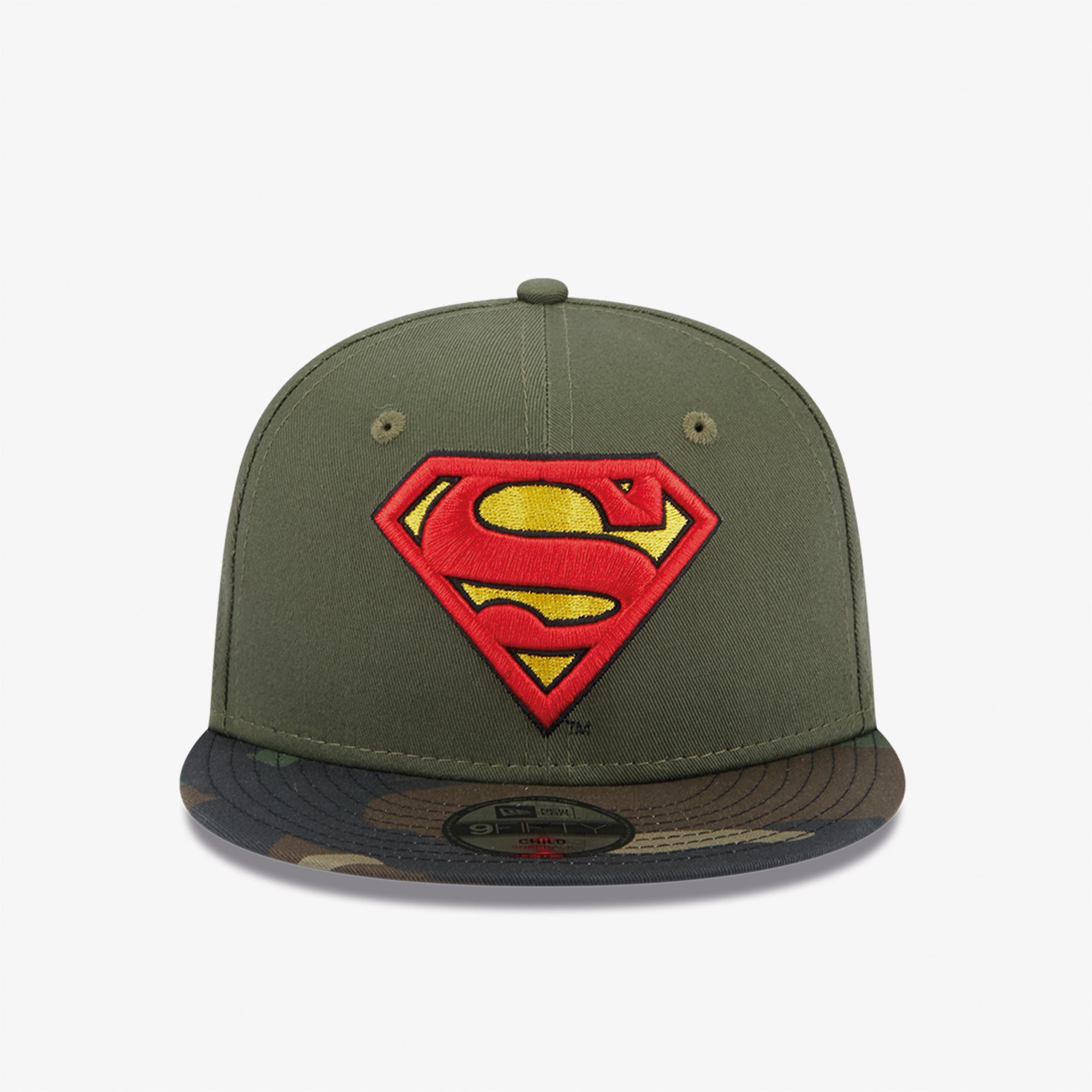 New Era Chyt Dc 9Fifty Supman Nov Çocuk Haki Şapka