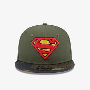  New Era Chyt Dc 9Fifty Supman Nov Çocuk Haki Şapka