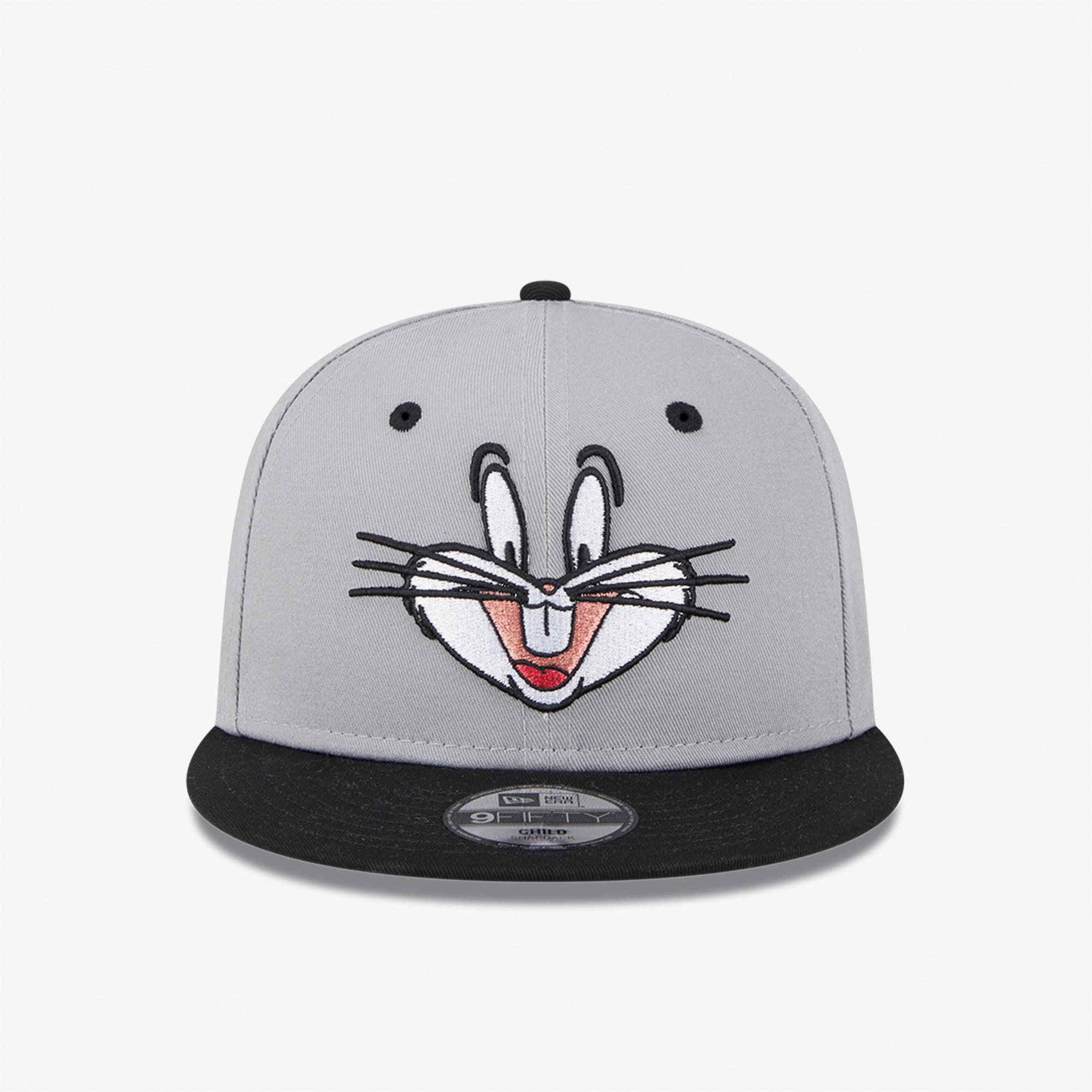 New Era Bugs Bunny Looney Tunes9FIFTY Çocuk Gri Şapka