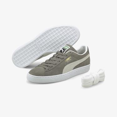  Puma Suede Classic XXI Platinum Erkek Gri Spor Ayakkabı