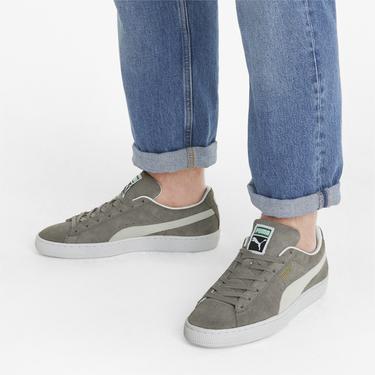  Puma Suede Classic XXI Platinum Erkek Gri Spor Ayakkabı