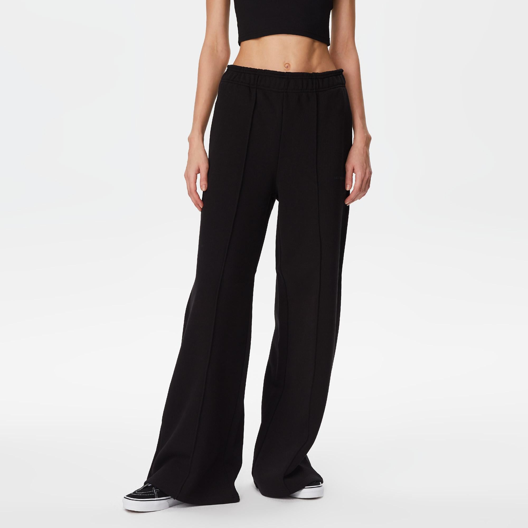 Les Benjamins Classics Kadın Siyah Eşofman Altı