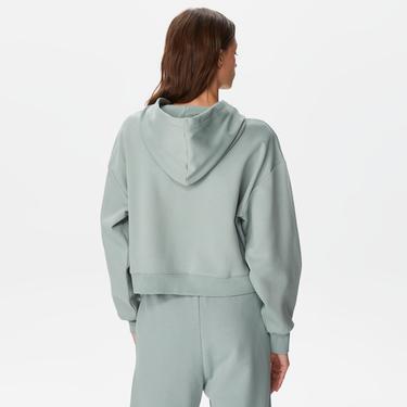  Les Benjamins 403 Kadın Yeşil Hoodie Sweatshirt