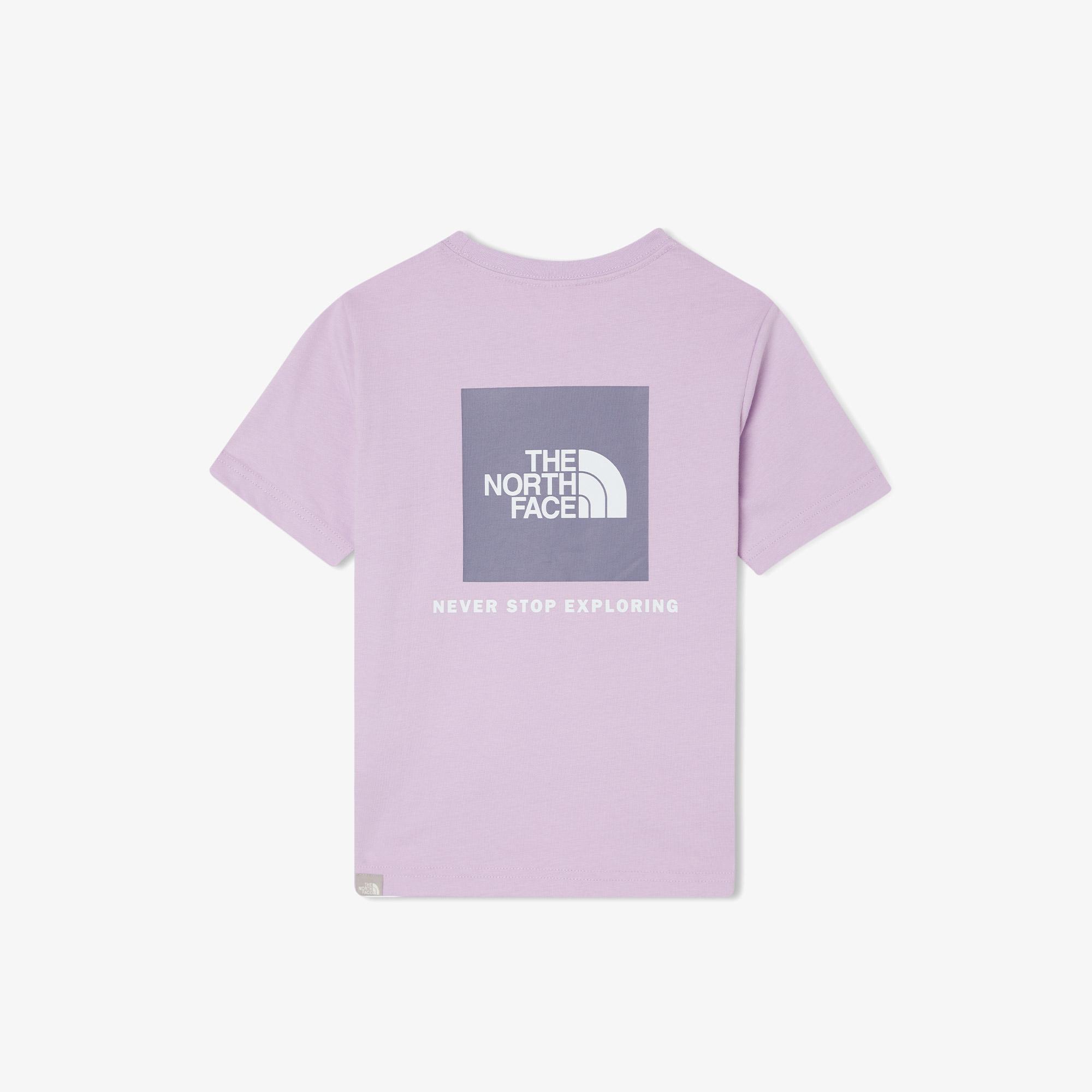The North Face Relaxed Redbox Çocuk Mor T-Shirt
