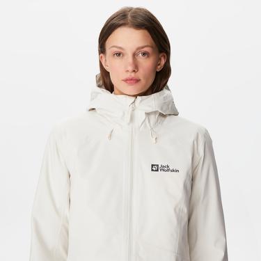  Jack Wolfskin Heidelstein Ins Kadın Krem Rengi Outdoor Ceket