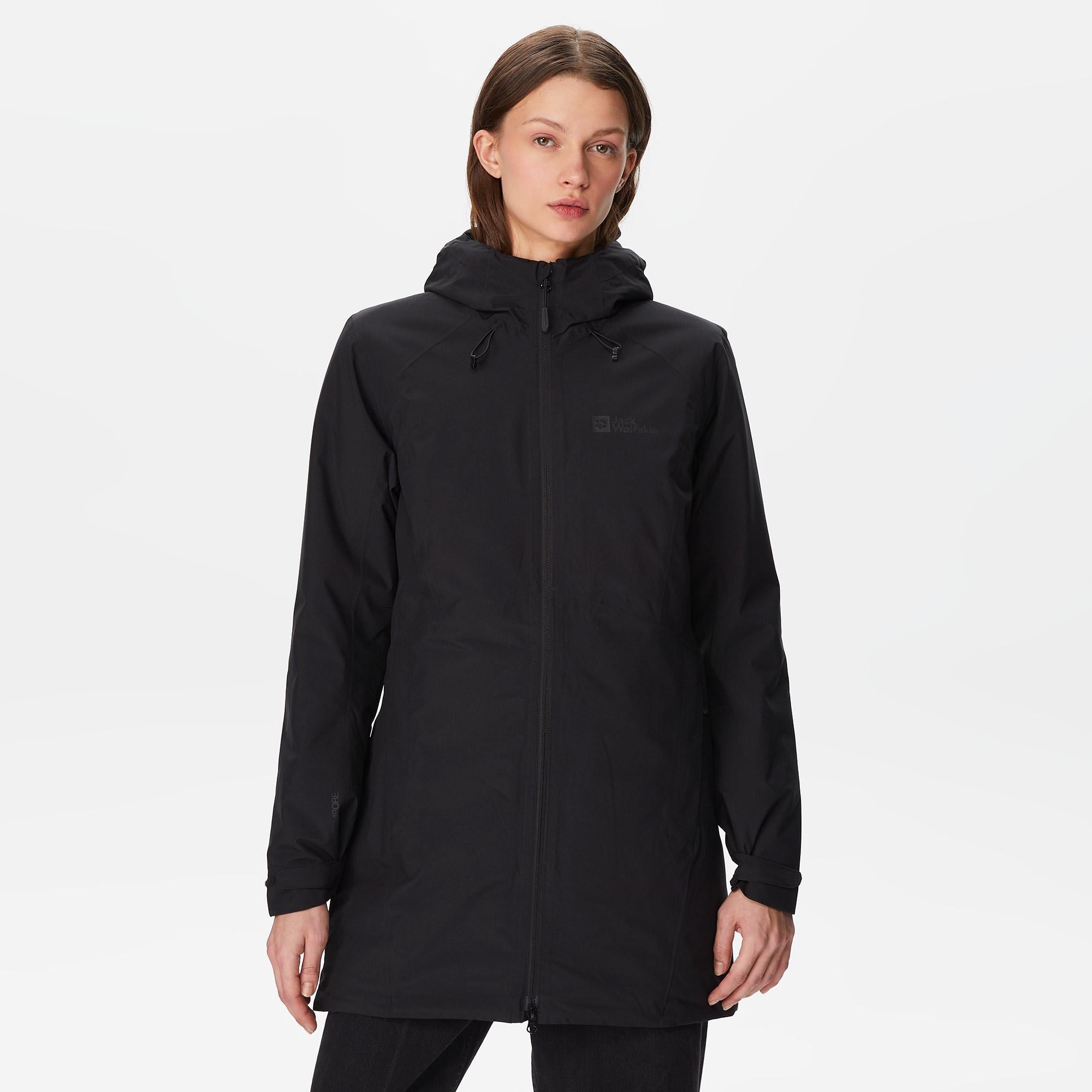 Jack Wolfskin Heidelstein Ins Kadın Siyah Mont