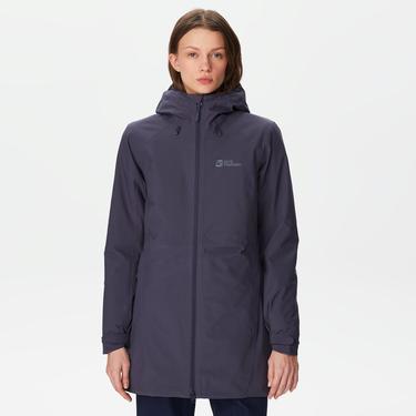 Jack Wolfskin Heidelstein Ins Kadın Antrasit Outdoor Ceket