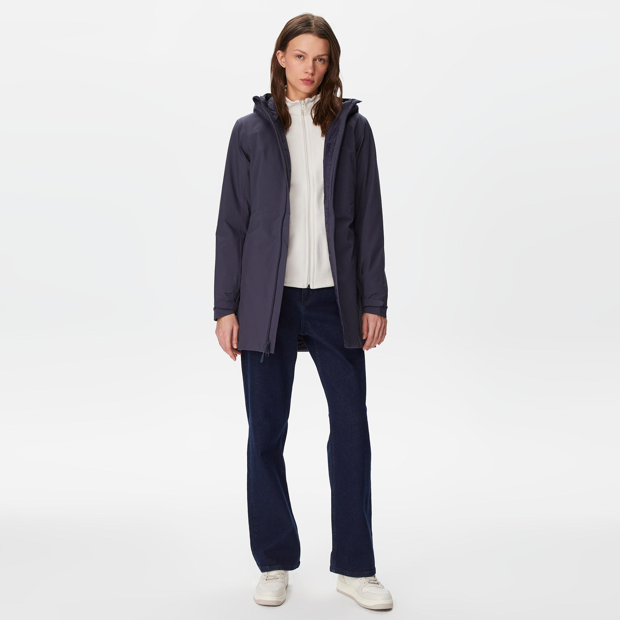 Jack Wolfskin Heidelstein Ins Kadın Antrasit Outdoor Ceket