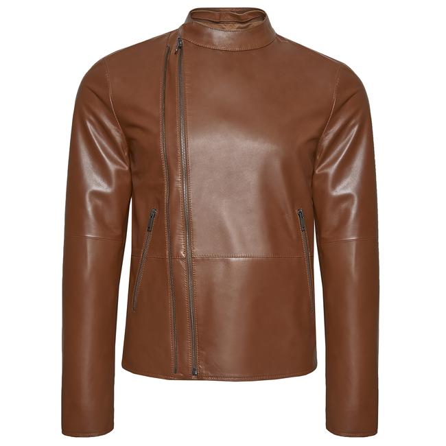  Ludano Erkek Çift Taraflı Deri Mont