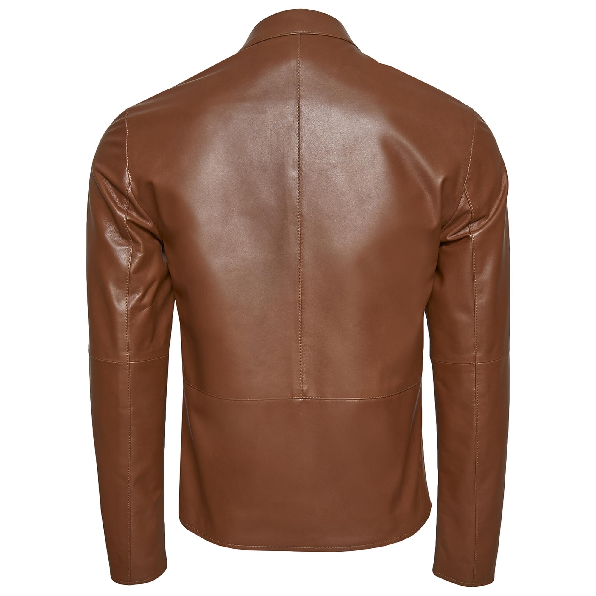 Ludano Erkek Çift Taraflı Deri Mont