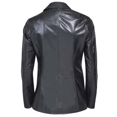  Elenore Kadın Deri Blazer Spor Ceket