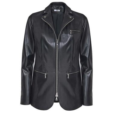  Elenore Kadın Deri Blazer Spor Ceket