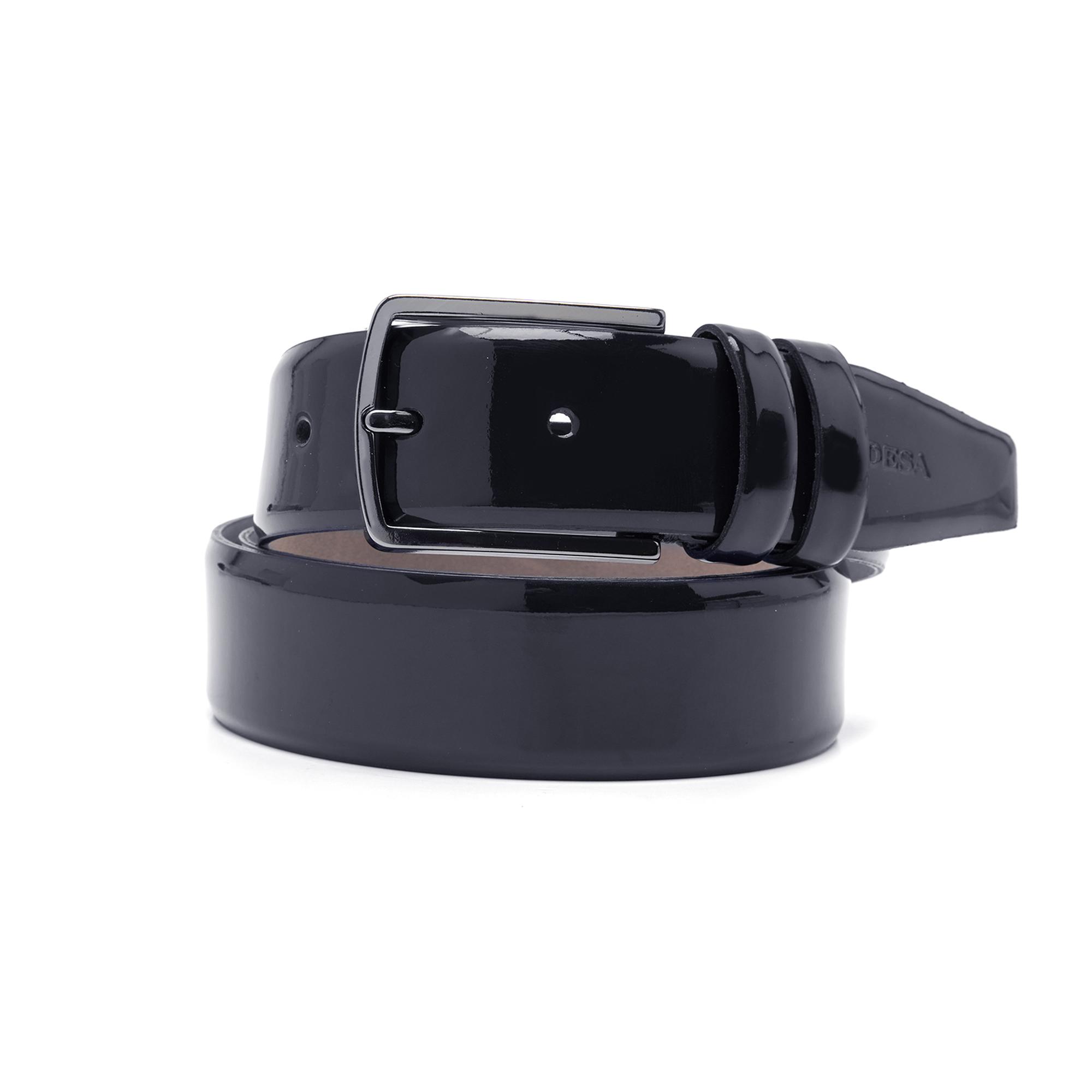 Lacivert Erkek Klasik Deri Kemer