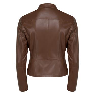  Kalle Taba Kadın Deri Ceket