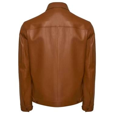  Thomas Erkek Kahve Deri Mont