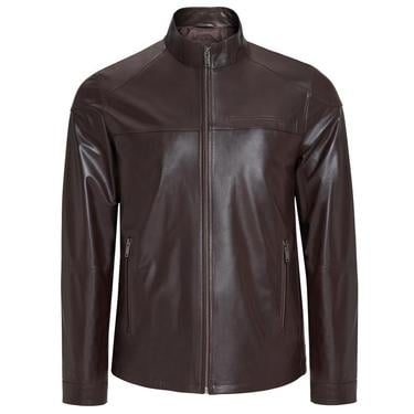  Paul Kahve Erkek Deri Ceket