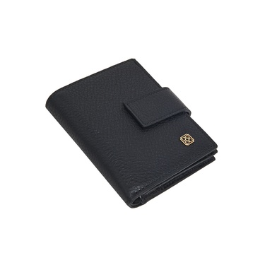  Siyah Opulent Kadın Deri Cüzdan