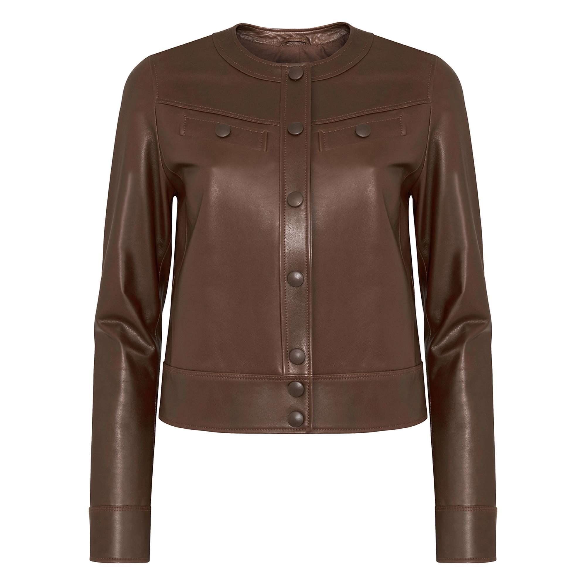 Marry Konyak Kadın Deri Ceket