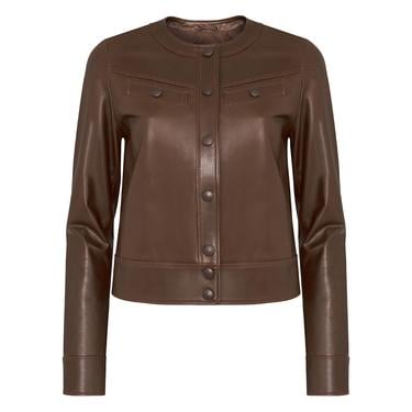  Marry Konyak Kadın Deri Ceket