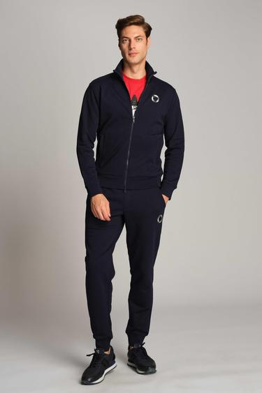  Erkek Örme Pantolon 23308 166 - 166 NAVY BLUE