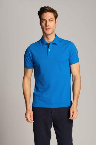  Erkek Polo Tişört 23309 244 - Directoire Blue