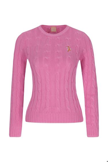  Kadın Kazak 23892 2120 - WILD ORCHID