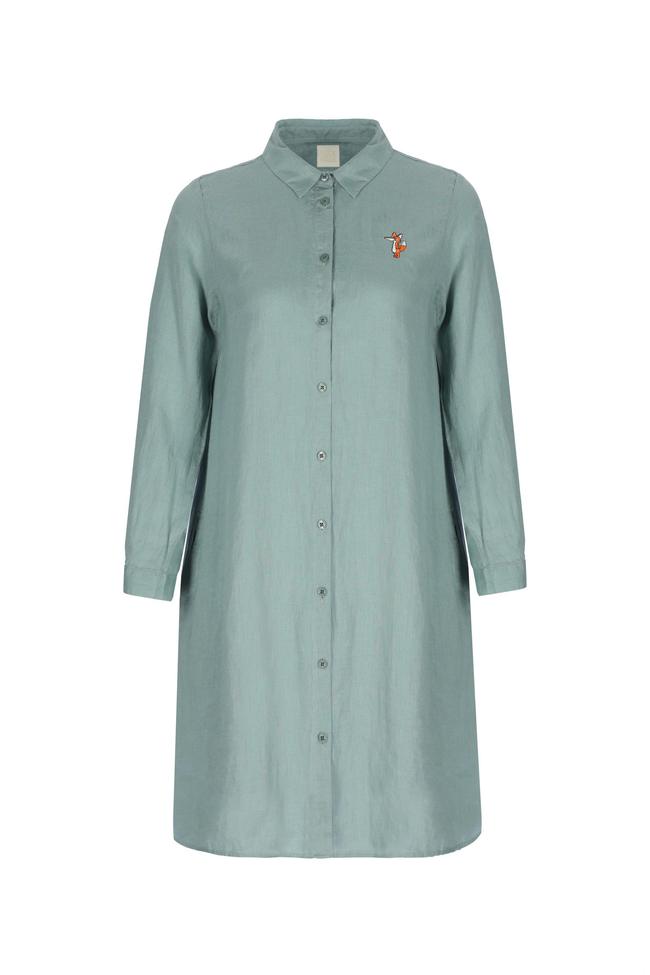  Kadın Elbise 23901 5806 - Green Mileniu