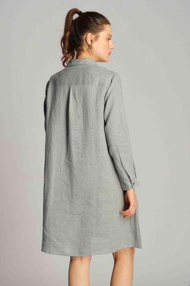  Kadın Elbise 23901 5806 - Green Mileniu