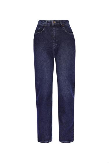  Kadın Kot Pantolon 23804 166 - 166 NAVY BLUE