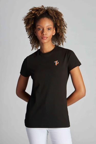  Kadın Tişört 23603 9000 - 9000 NERO