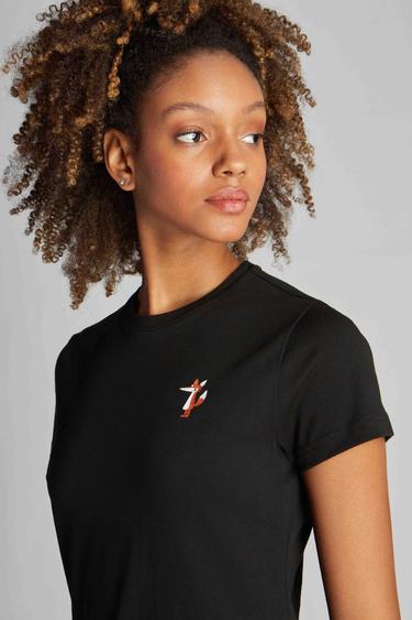  Kadın Tişört 23603 9000 - 9000 NERO