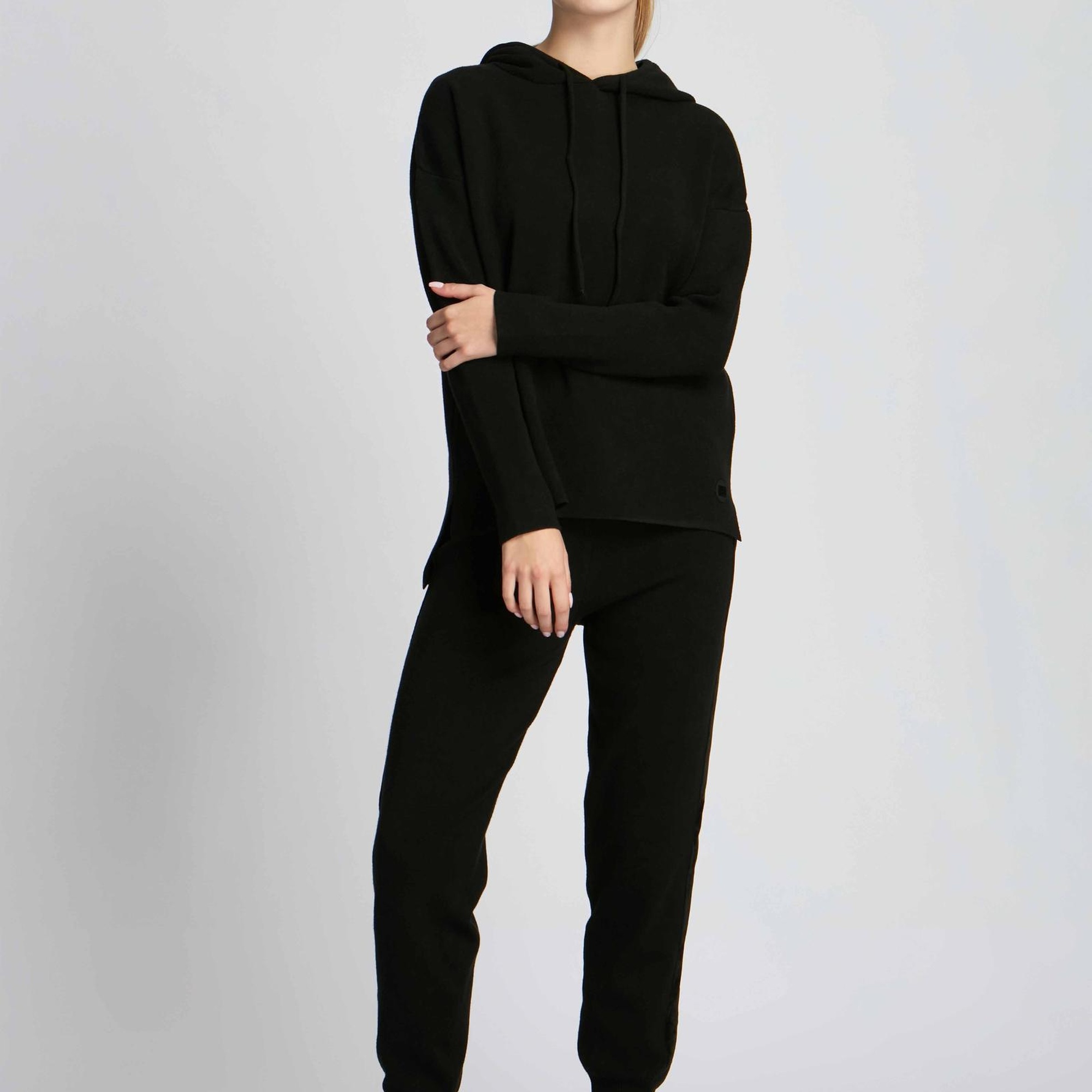 Kadın Kazak 21803 9000 - 9000 NERO