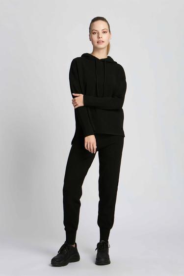  Kadın Kazak 21803 9000 - 9000 NERO